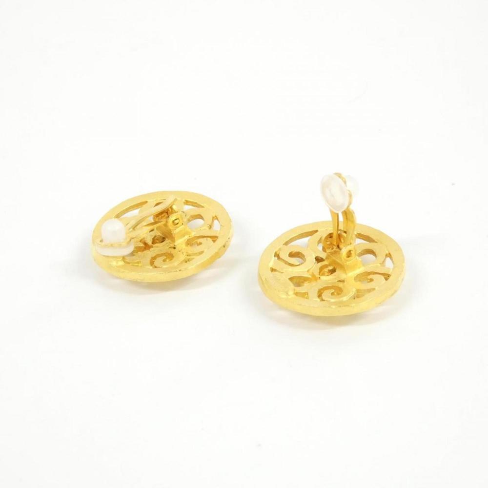 CHANEL Authentic Gold Earrings - Picture 5 of 5